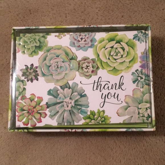 peter pauper press Other - Succulent Garden Thank You Notes Boxed Set 14 NWT